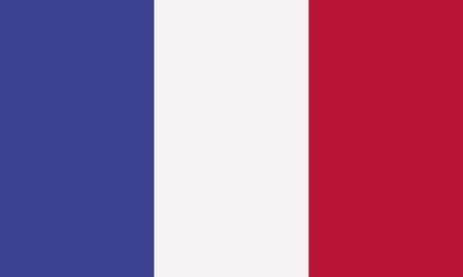 La bandera de Francia