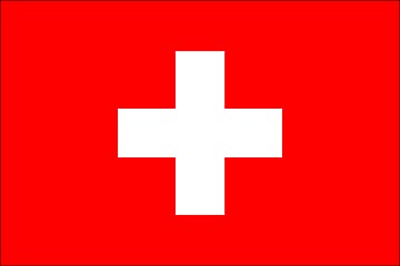 La bandera de suiza